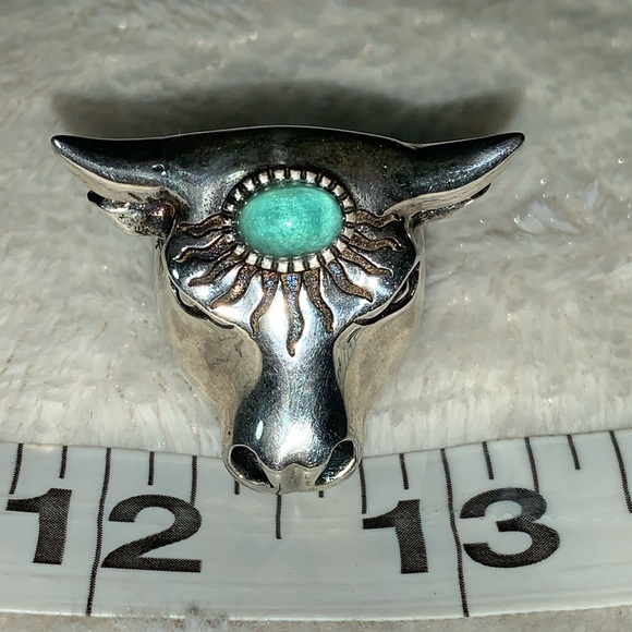 Gucci anello anger forest con testa di toro - Picture 2 of 11